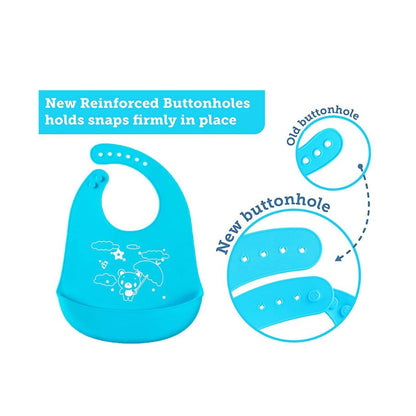 BB Waterproof Bib | Silicone bib for feeding babies and toddlers